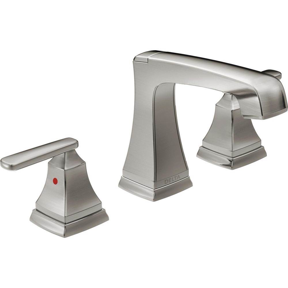 Bathworks ShowroomsDelta CanadaAshlyn® Two Handle Widespread Bathroom Faucet with EZ Anchor®