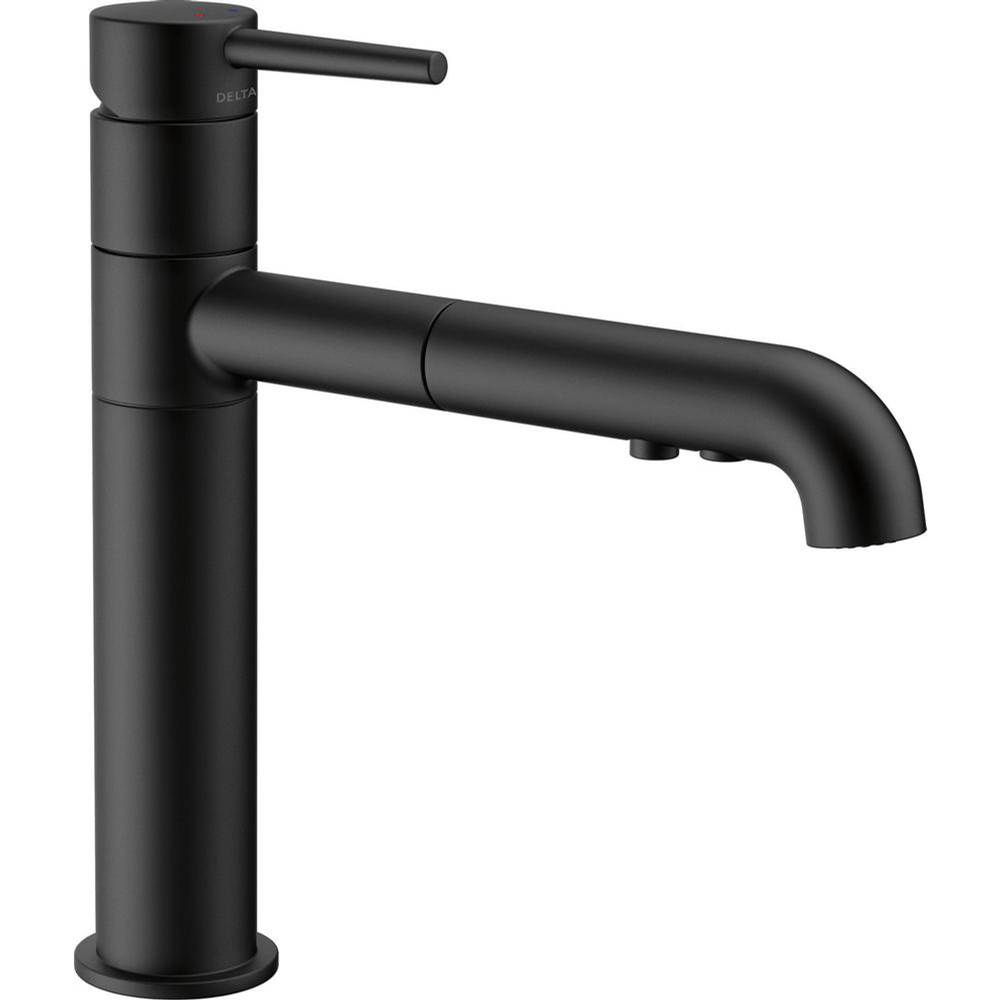Bathworks ShowroomsDelta CanadaTrinsic® Single Handle Pull-Out Kitchen Faucet