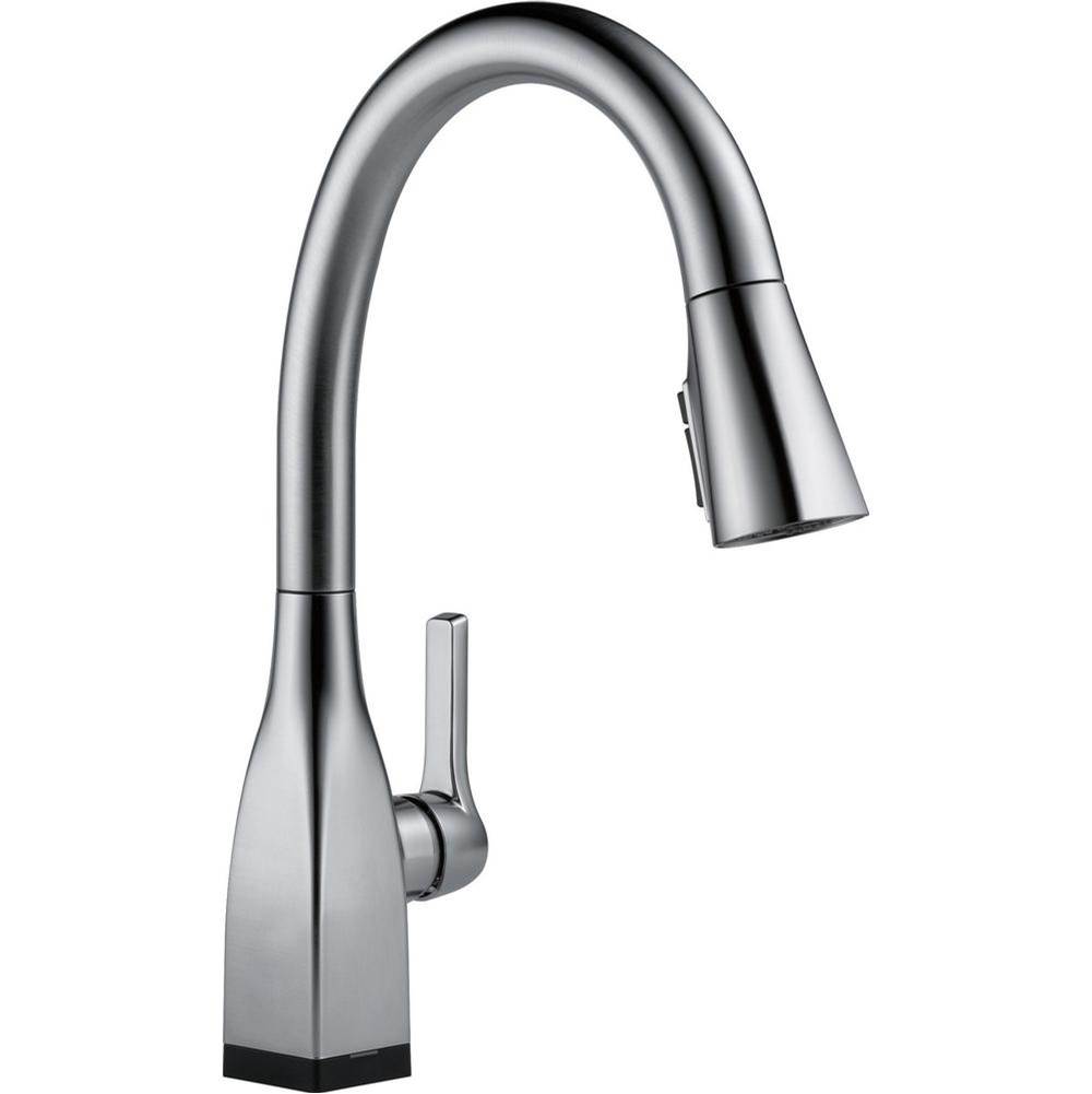 Bathworks ShowroomsDelta CanadaMateo® Single Handle Pull-Down Kitchen Faucet with Touch<sub>2</sub>O® and ShieldSpray® Technologies