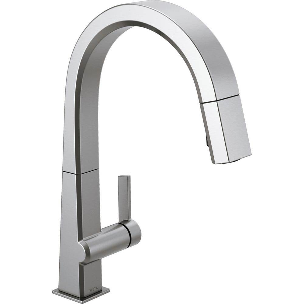 Bathworks ShowroomsDelta CanadaPivotal™ Single Handle Pull Down Kitchen Faucet