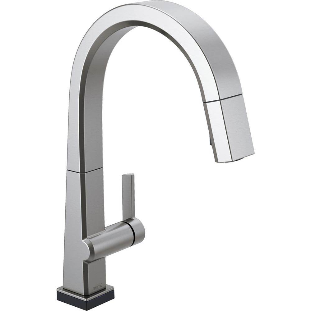 Bathworks ShowroomsDelta CanadaPivotal™ Single Handle Pull Down Kitchen Faucet with Touch2O® Technology