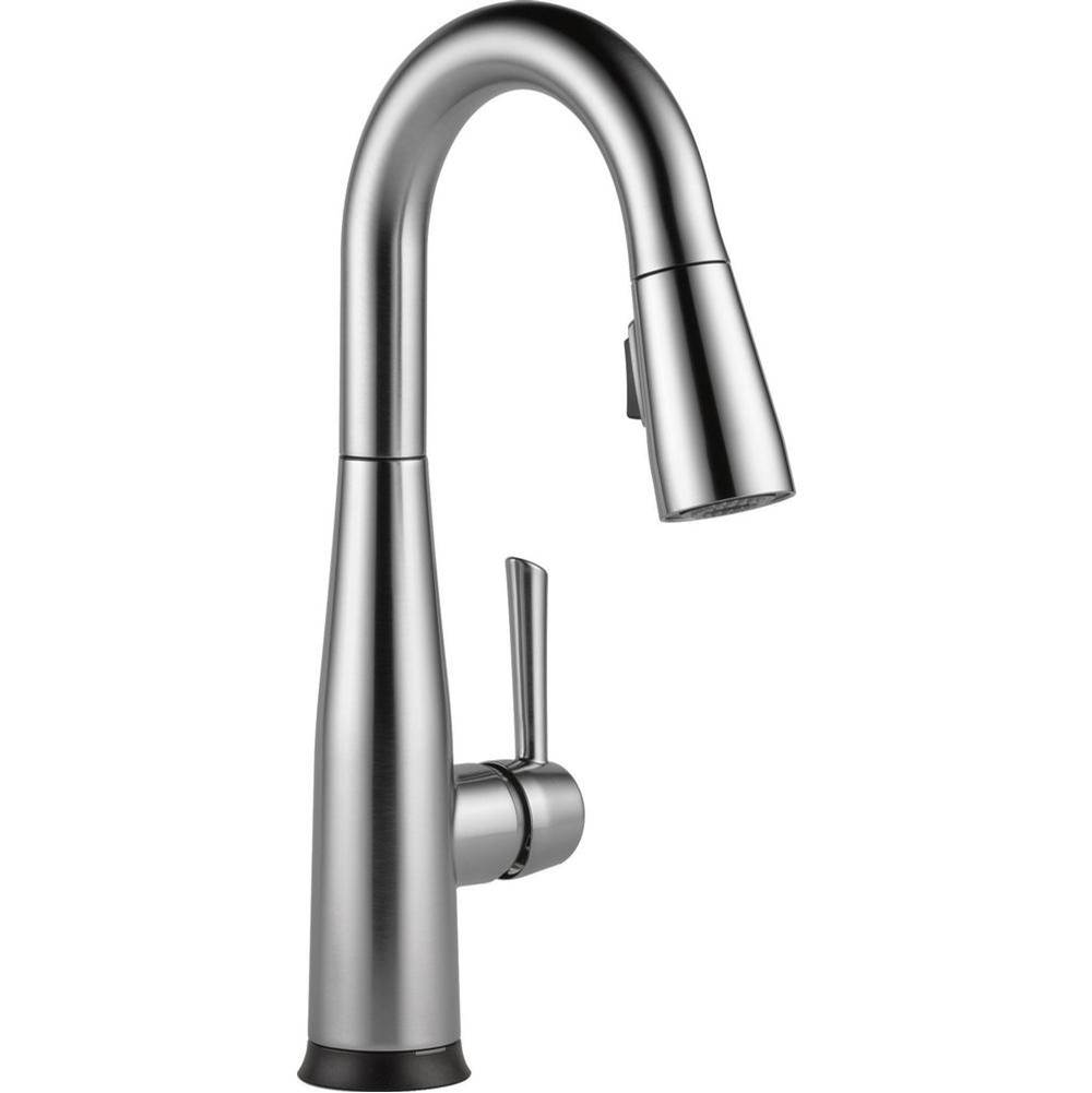 Bathworks ShowroomsDelta CanadaEssa® Single Handle Pull-Down Bar / Prep Faucet with Touch<sub>2</sub>O® Technology