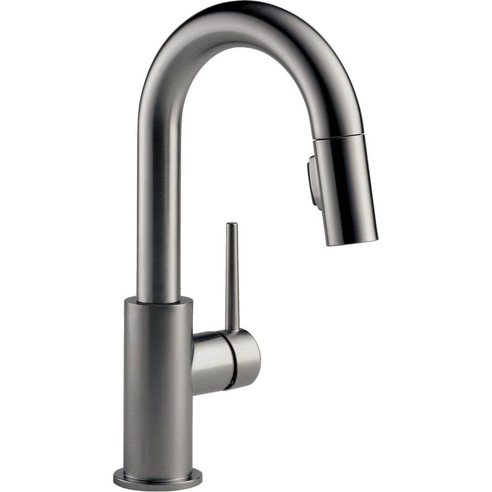 Bathworks ShowroomsDelta CanadaTrinsic® Single Handle Pull-Down Bar/Prep Faucet