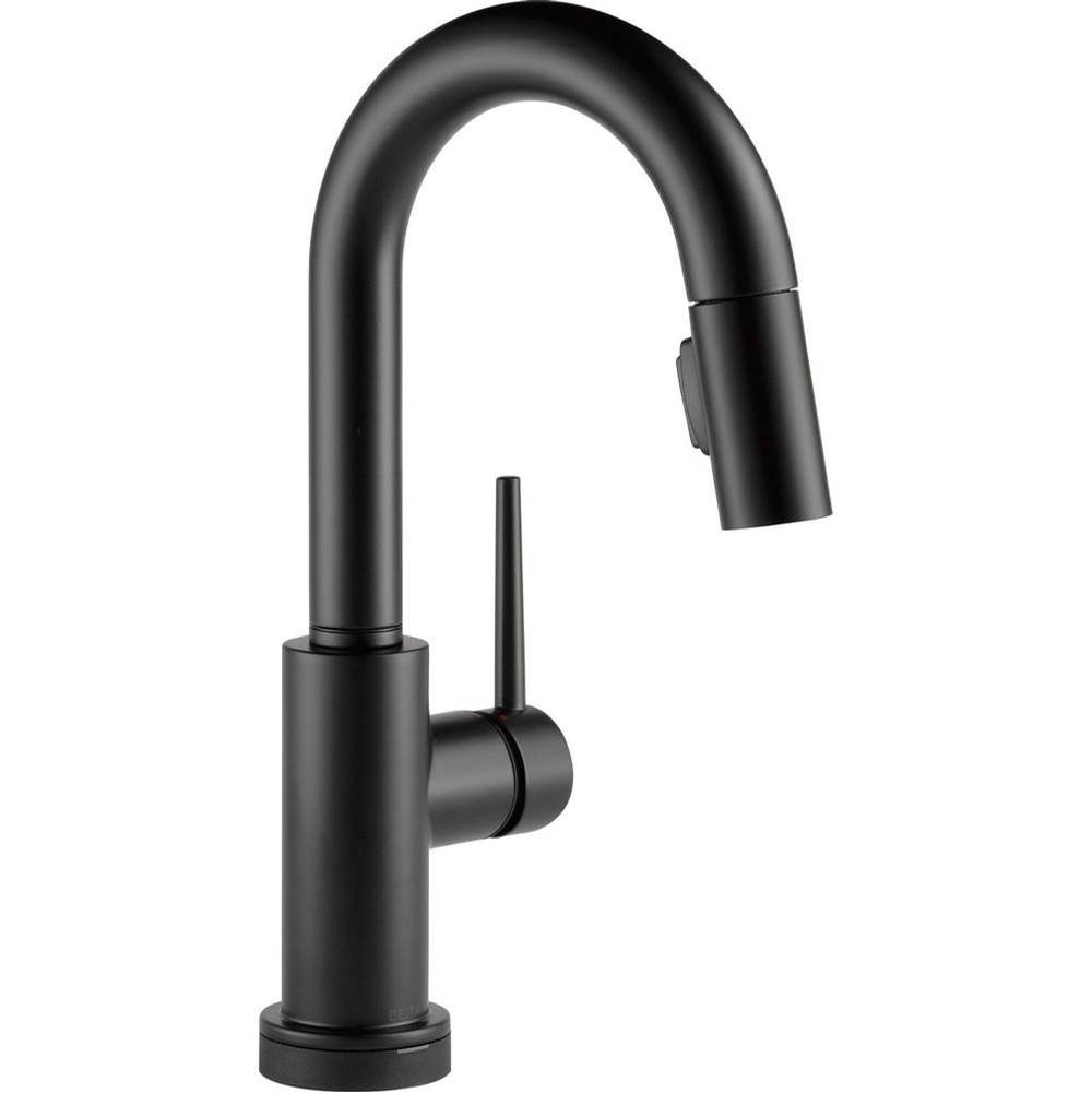 Bathworks ShowroomsDelta CanadaTrinsic® Single Handle Pull-Down Bar / Prep Faucet with Touch<sub>2</sub>O® Technology