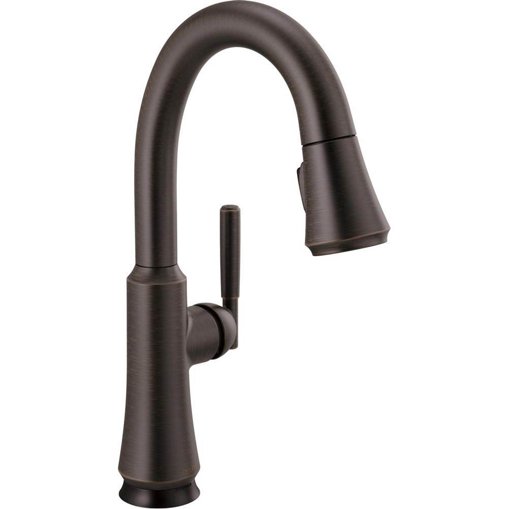 Bathworks ShowroomsDelta CanadaCoranto™ Single Handle Pull Down Bar/Prep Faucet with Touch<sub>2</sub>O Technology