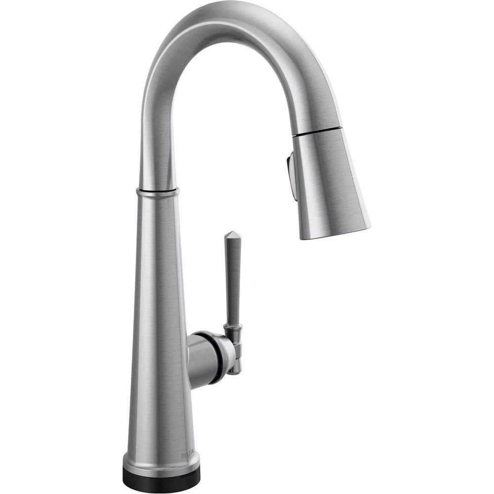 Bathworks ShowroomsDelta CanadaEmmeline™ Single Handle Pull Down Bar/Prep Faucet with Touch2O Technology