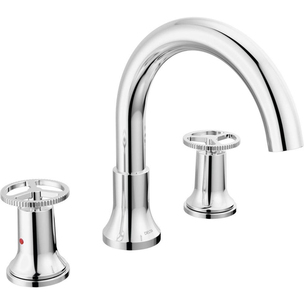 Delta Canada Deck Mount Roman Tub Faucets With Hand Showers item T2758