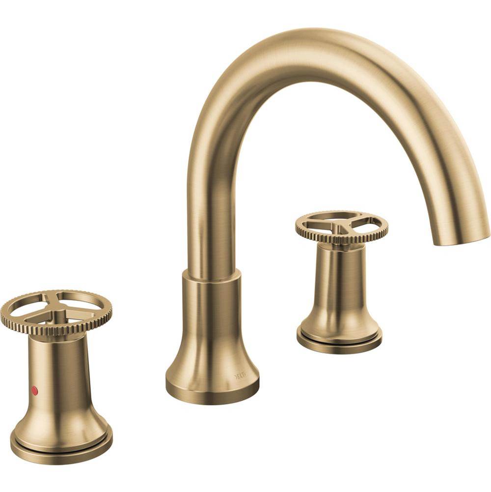 Delta Canada Deck Mount Roman Tub Faucets With Hand Showers item T2758-CZ