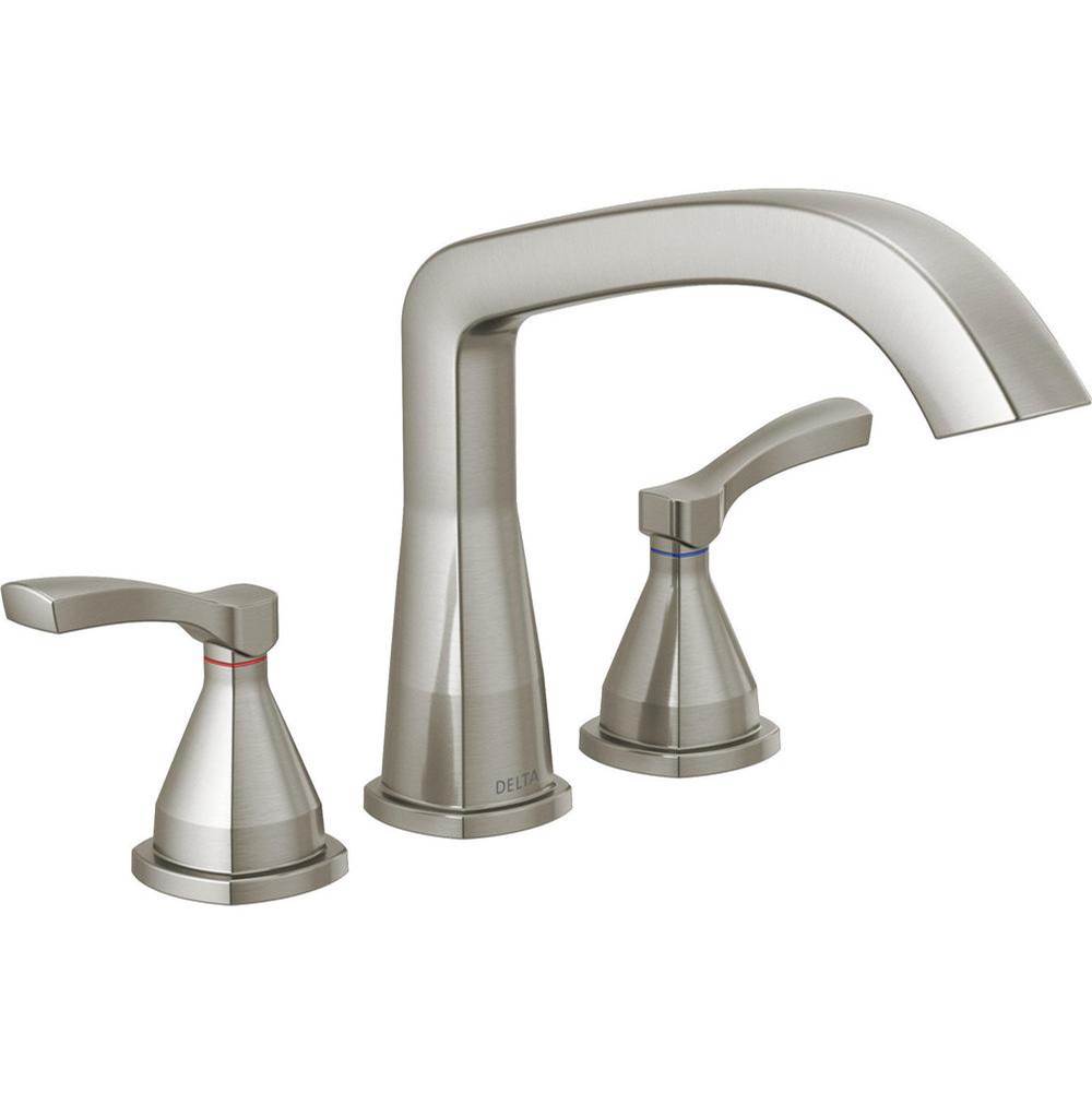 Delta Canada Deck Mount Roman Tub Faucets With Hand Showers item T2776-SS