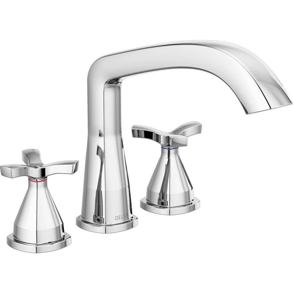 Delta Canada Deck Mount Roman Tub Faucets With Hand Showers item T27766