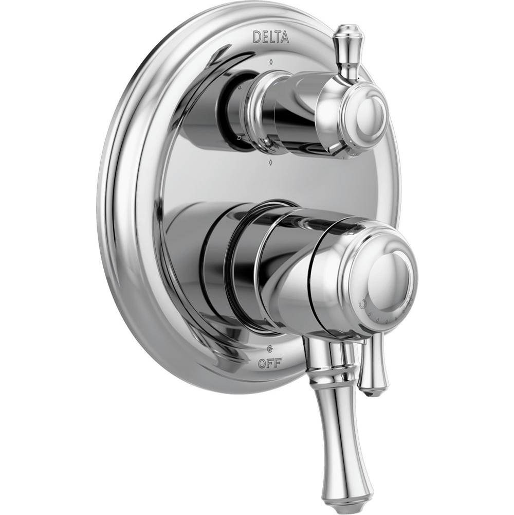 Delta Canada Cassidy™ Traditional 2-Handle Monitor® 17 Series Valve Trim with 6-Setting Integrated Diverter