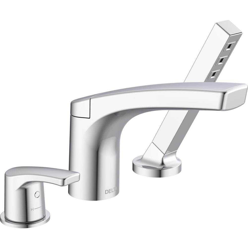 Delta Canada Deck Mount Roman Tub Faucets With Hand Showers item T3734
