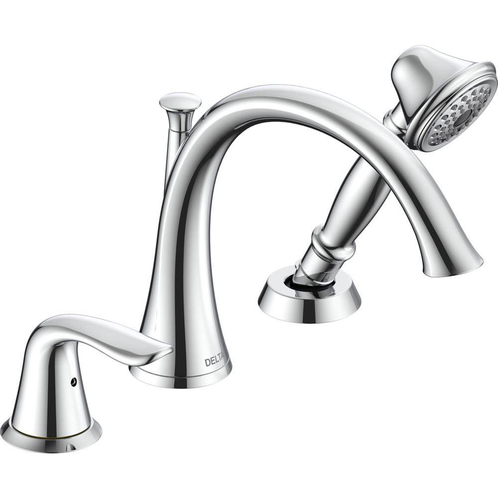 Delta Canada Deck Mount Roman Tub Faucets With Hand Showers item T3738