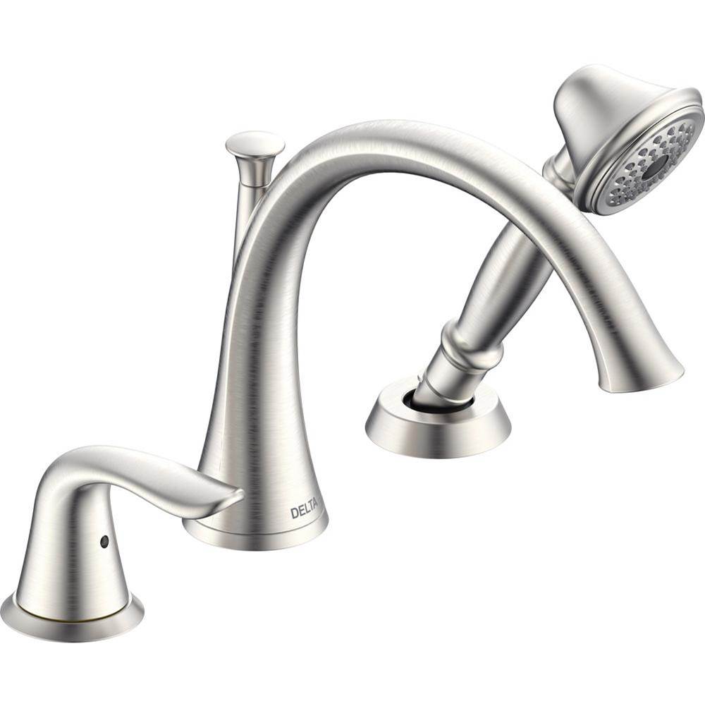 Delta Canada Deck Mount Roman Tub Faucets With Hand Showers item T3738-SS