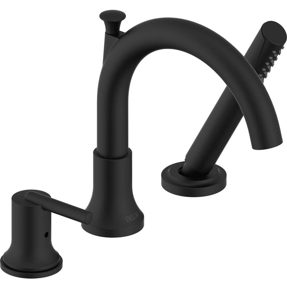 Delta Canada Deck Mount Roman Tub Faucets With Hand Showers item T3759-BL