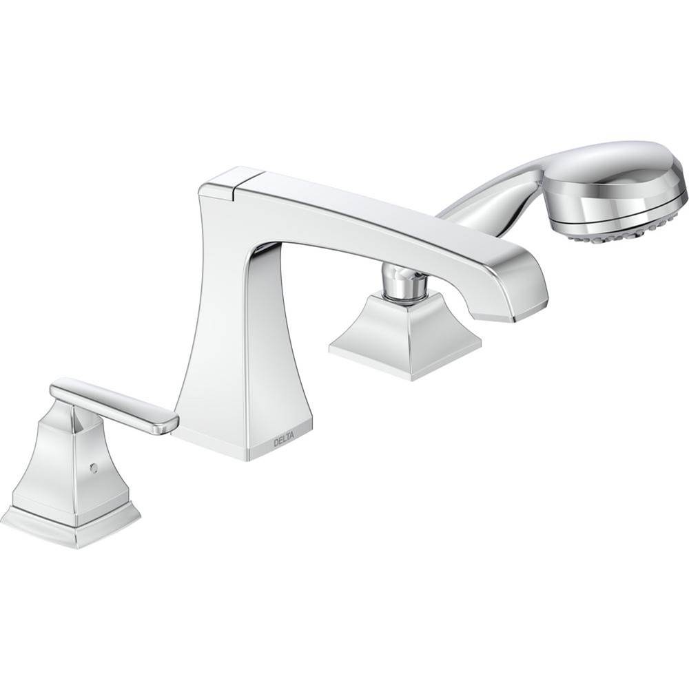 Delta Canada Deck Mount Roman Tub Faucets With Hand Showers item T3764