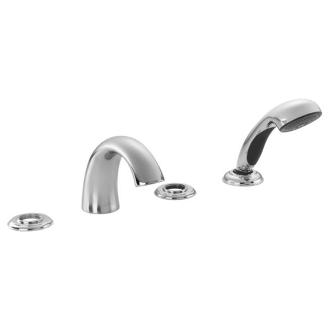 Delta Canada Deck Mount Roman Tub Faucets With Hand Showers item T4716-LHP
