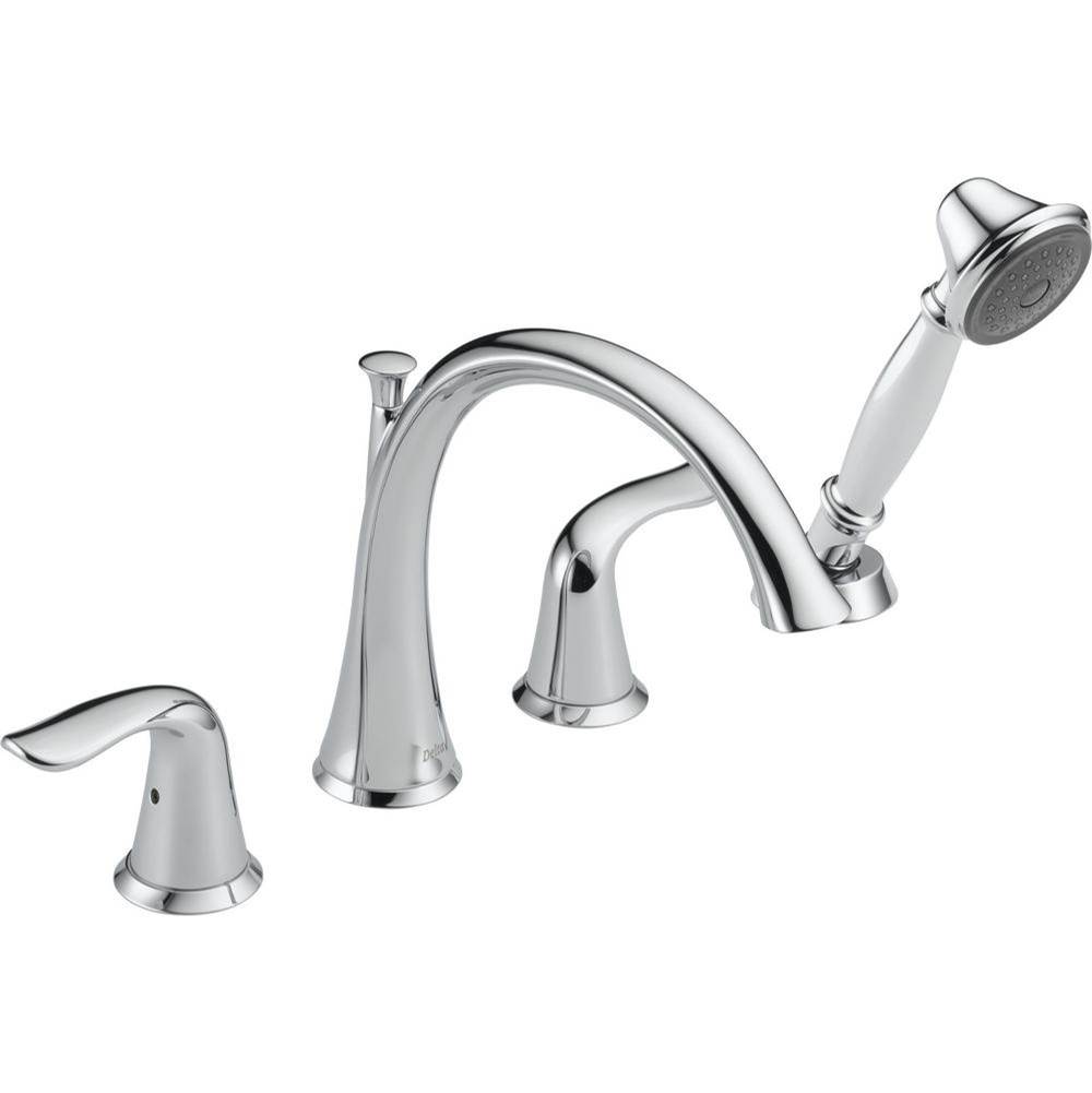 Delta Canada Deck Mount Roman Tub Faucets With Hand Showers item T4738