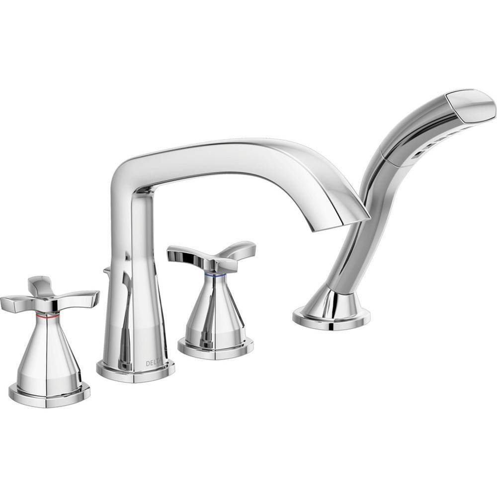Delta Canada Deck Mount Roman Tub Faucets With Hand Showers item T47766