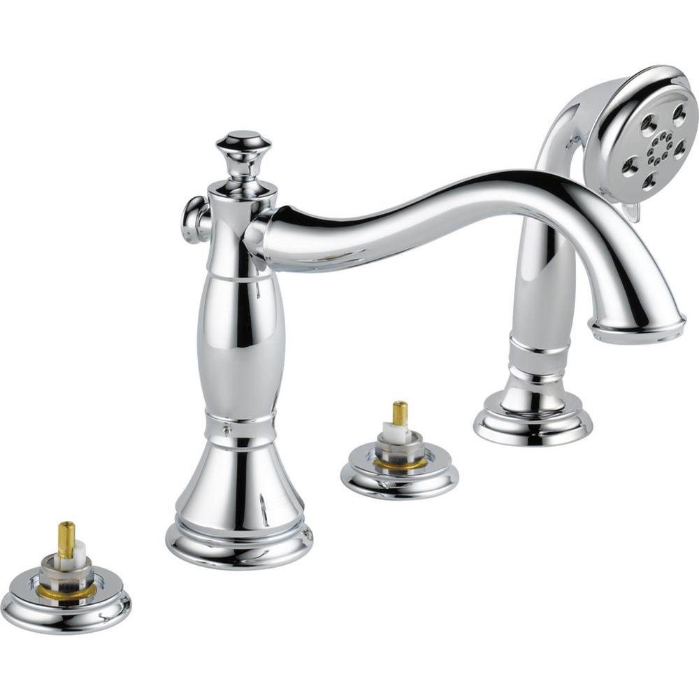 Delta Canada Deck Mount Roman Tub Faucets With Hand Showers item T4797-LHP