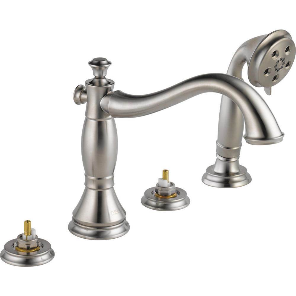 Delta Canada Deck Mount Roman Tub Faucets With Hand Showers item T4797-SSLHP