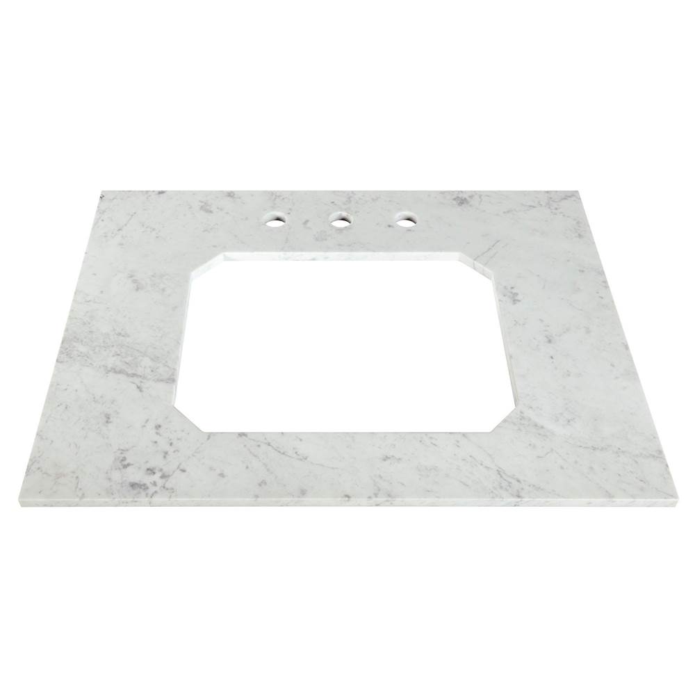 DXV Belshire 30.5In Marble Vanity Top 3 Hole