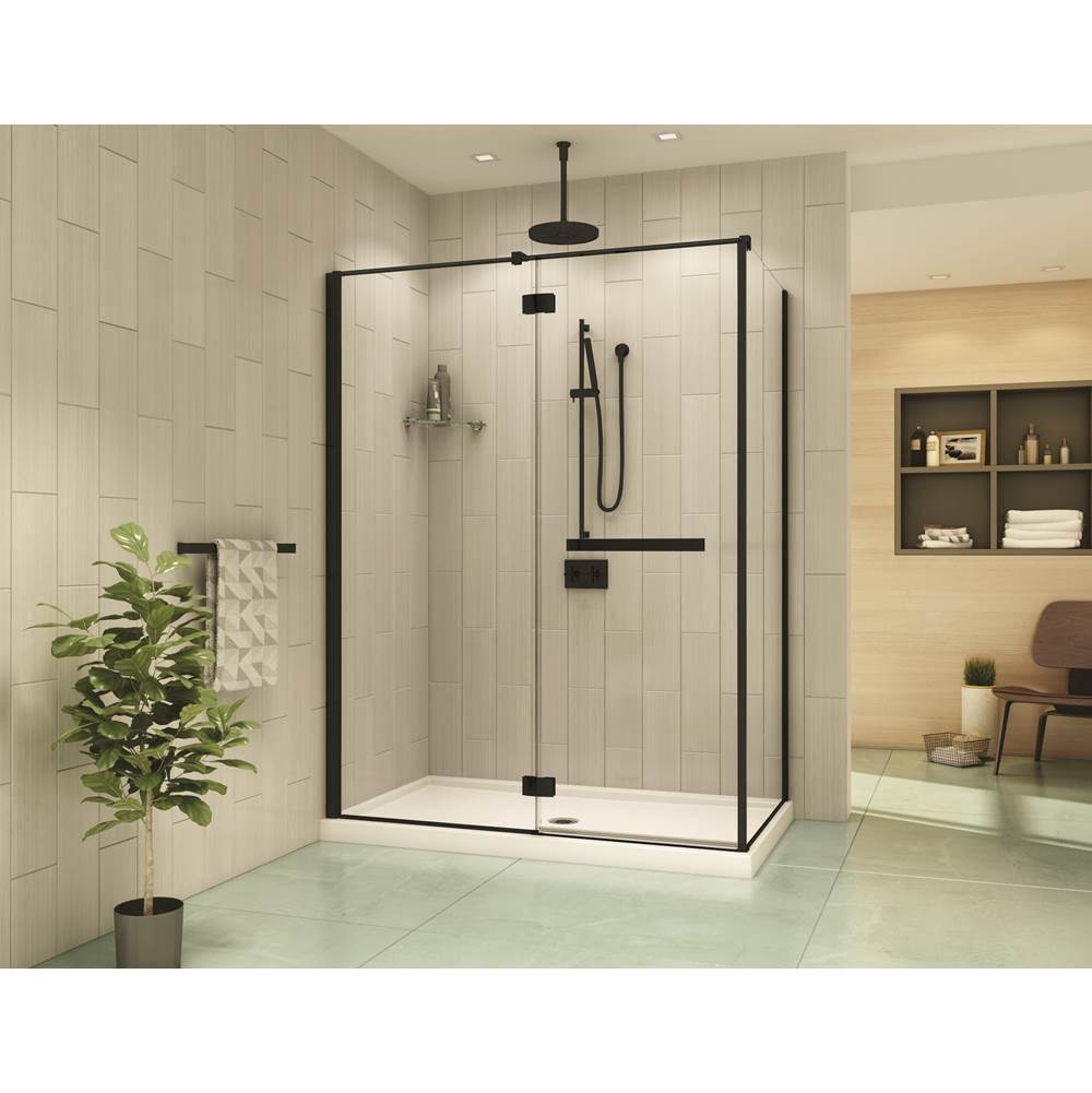 Bathworks ShowroomsFleurco CanadaPURA INLINE RET/59/MATTE BLACK/CLR