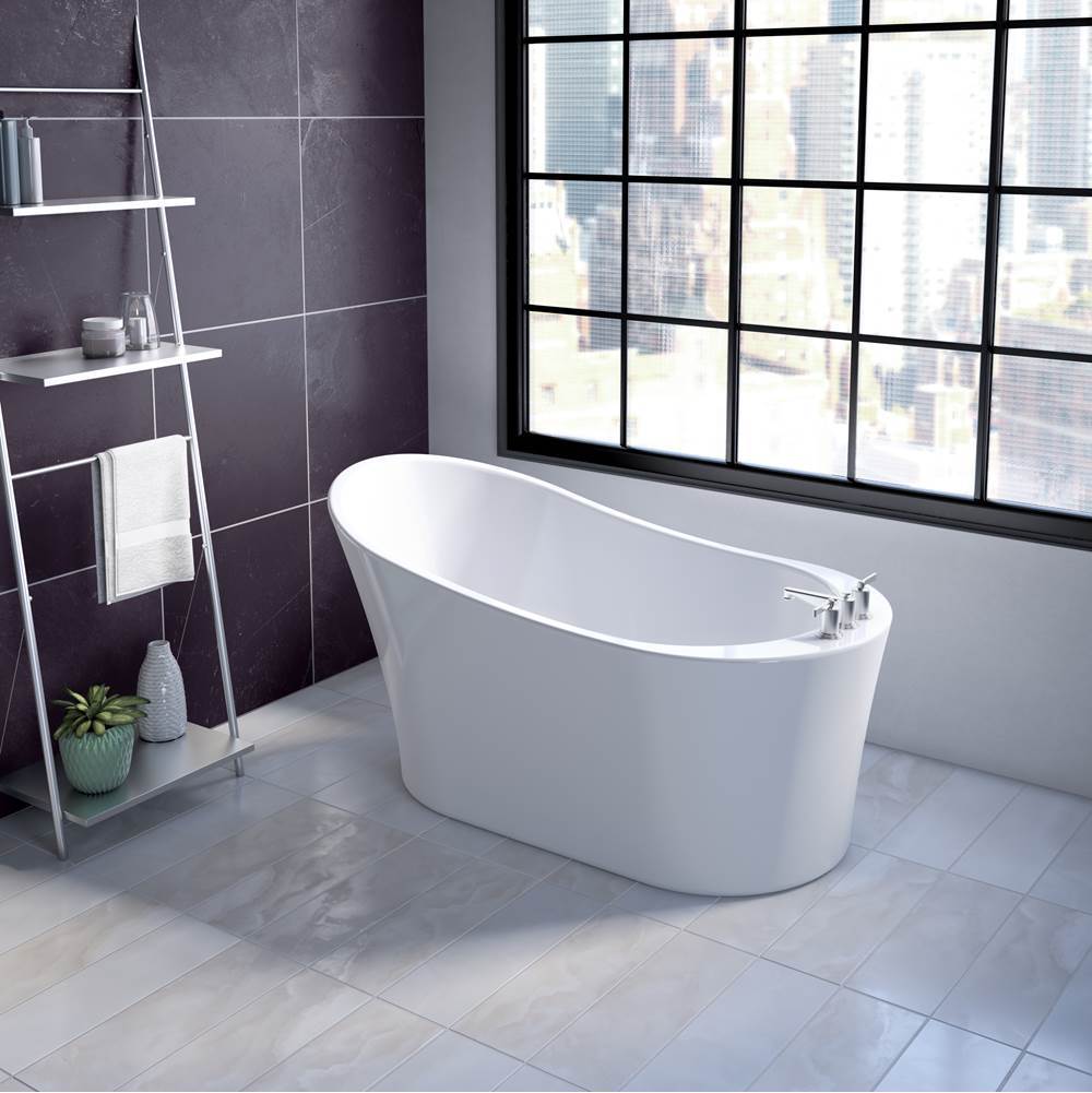 Bathworks ShowroomsFleurco CanadaOPUS CONCERTO TUB/5931/WHITE/WHITE DRAIN COVER