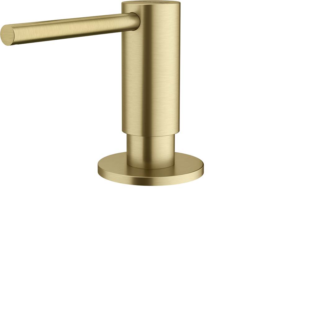 Franke Residential Canada ATL-SD-GLD Atlas Series Single Hole Top Refill Soap Dispenser, Gold
