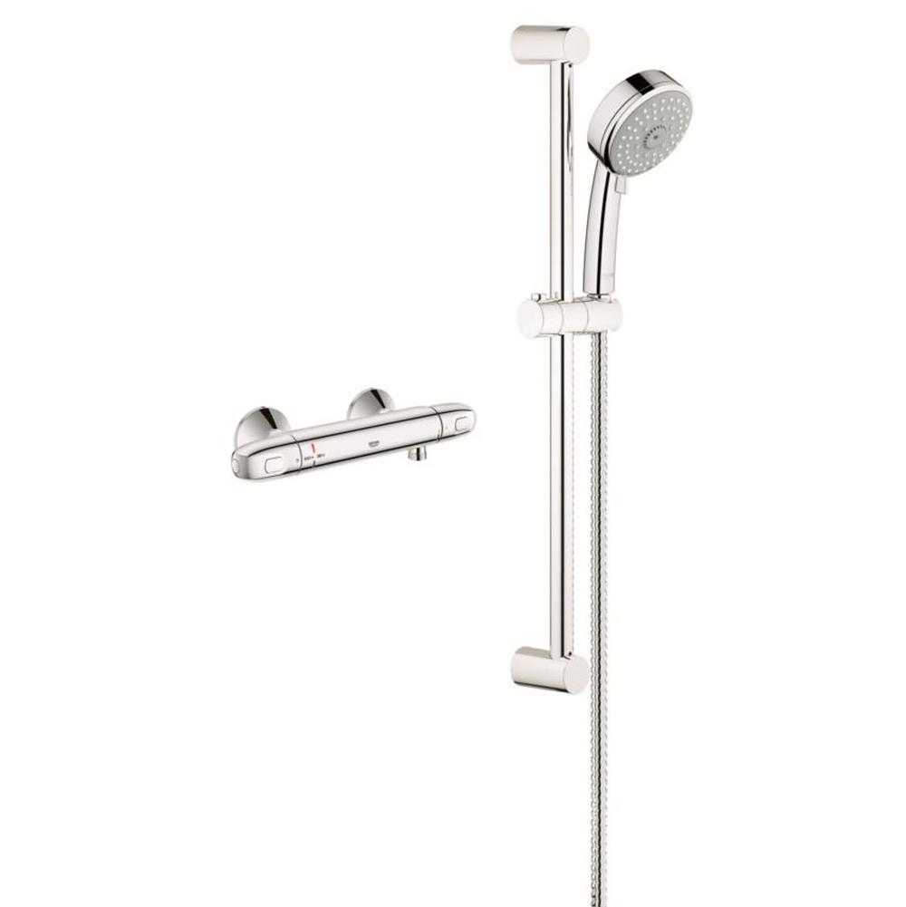 Bathworks ShowroomsGrohe CanadaExposed THM Single Function Shower Kit