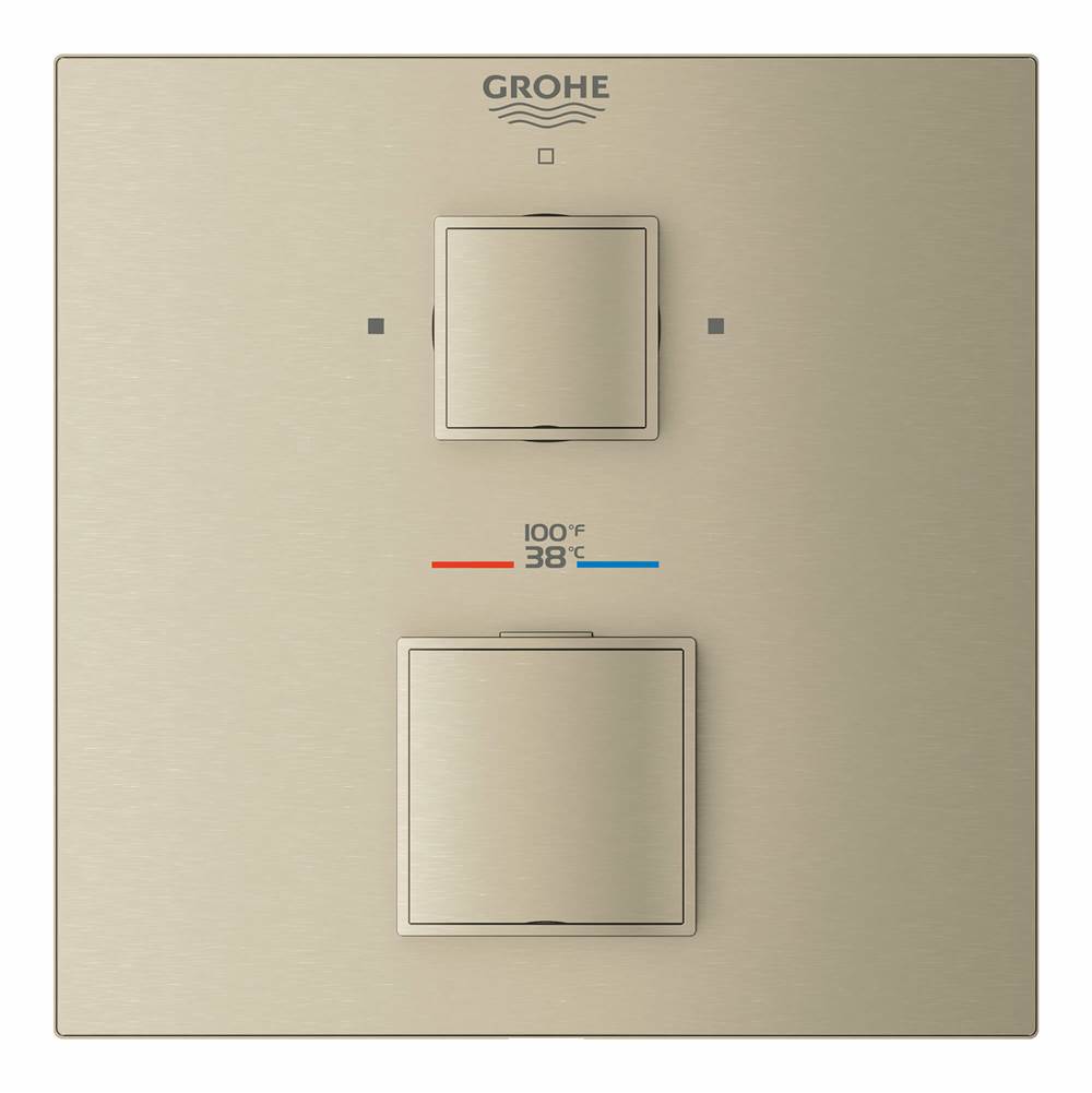Bathworks ShowroomsGrohe CanadaDual Function 2 Handle Thermostatic Valve Trim