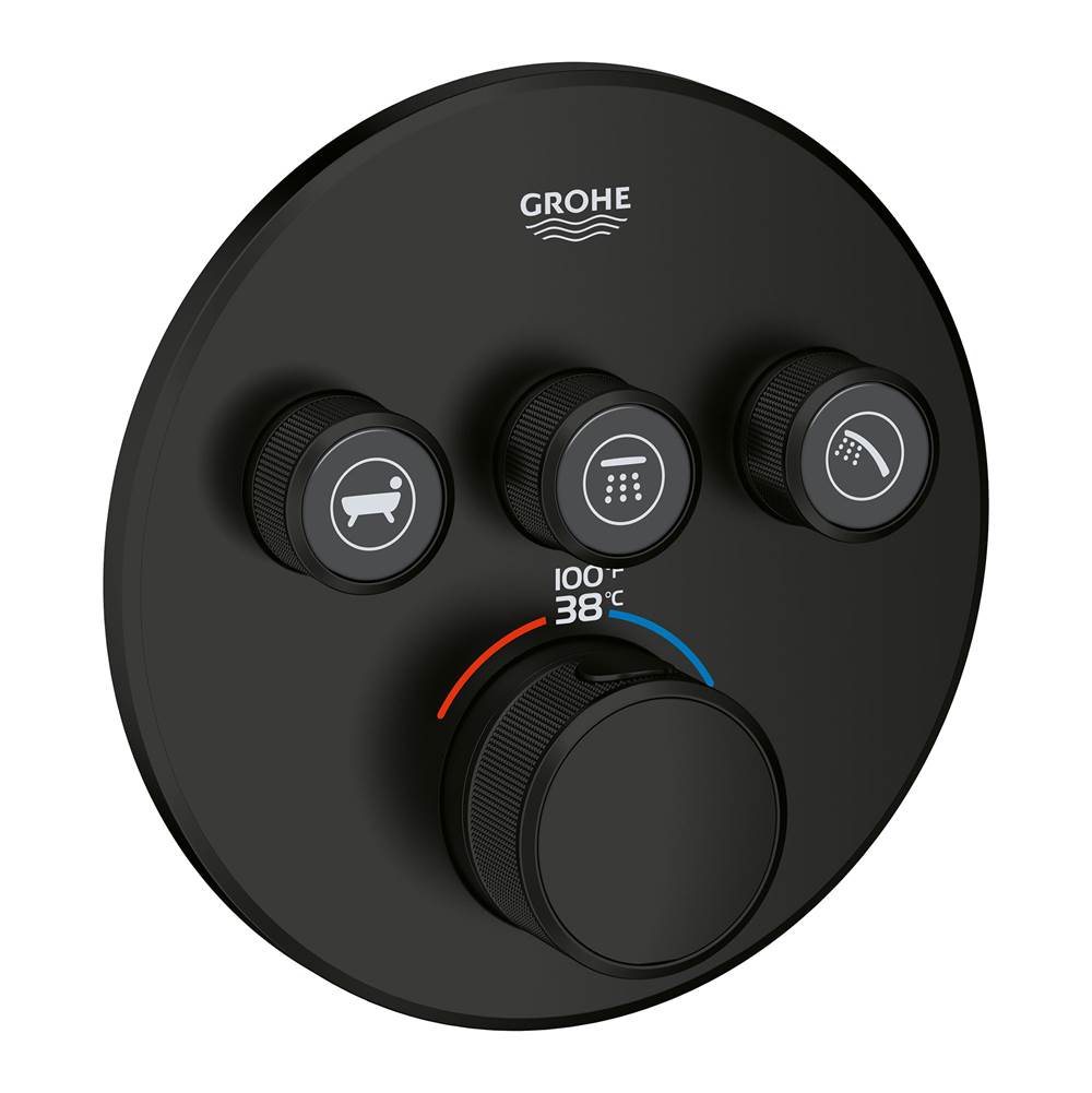 Grohe Canada Triple Function Thermostatic Valve Trim