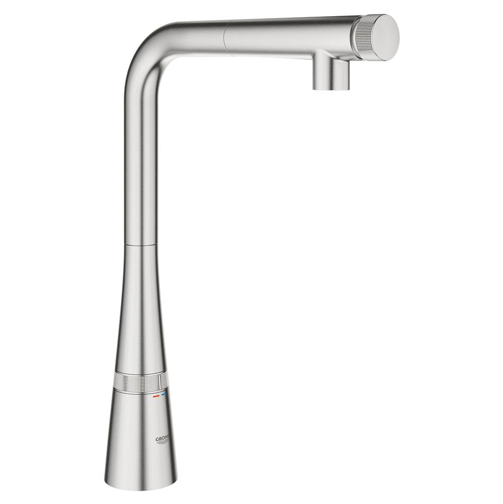 Bathworks ShowroomsGrohe CanadaZedra Smartcontrol Pull-Out Single Spray Kitchen Faucet 1.75 Gpm