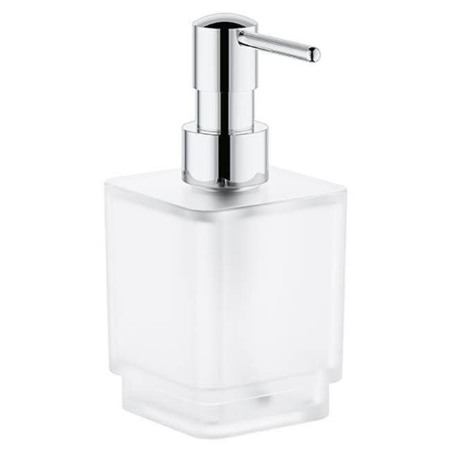 Bathworks ShowroomsGrohe CanadaSelection Cube Soap Dispenser with Holder