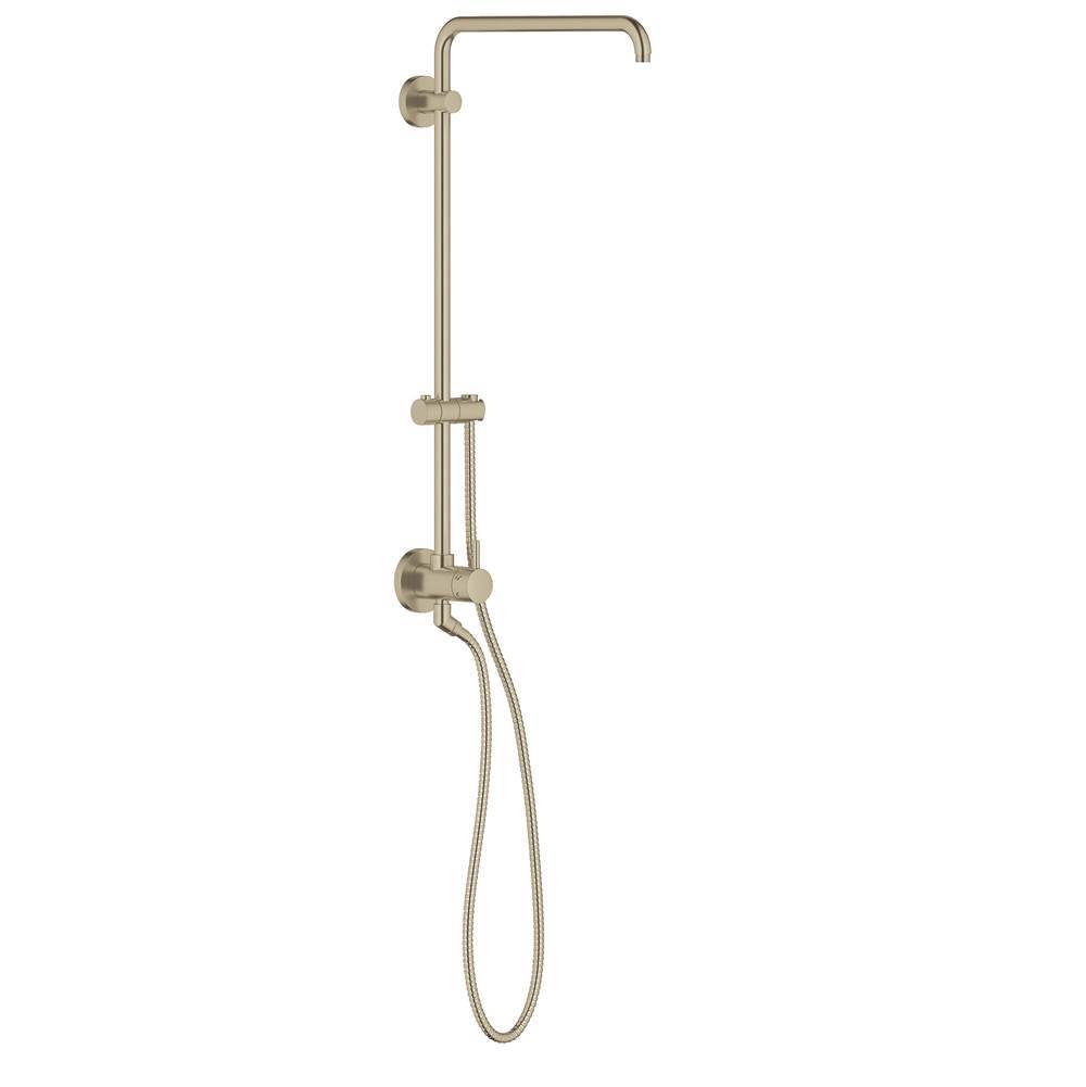 Grohe Canada GROHE 25'' Retro-Fit™Shower System w/ Rain Shower Arm, 6,6L/1.8 gpm