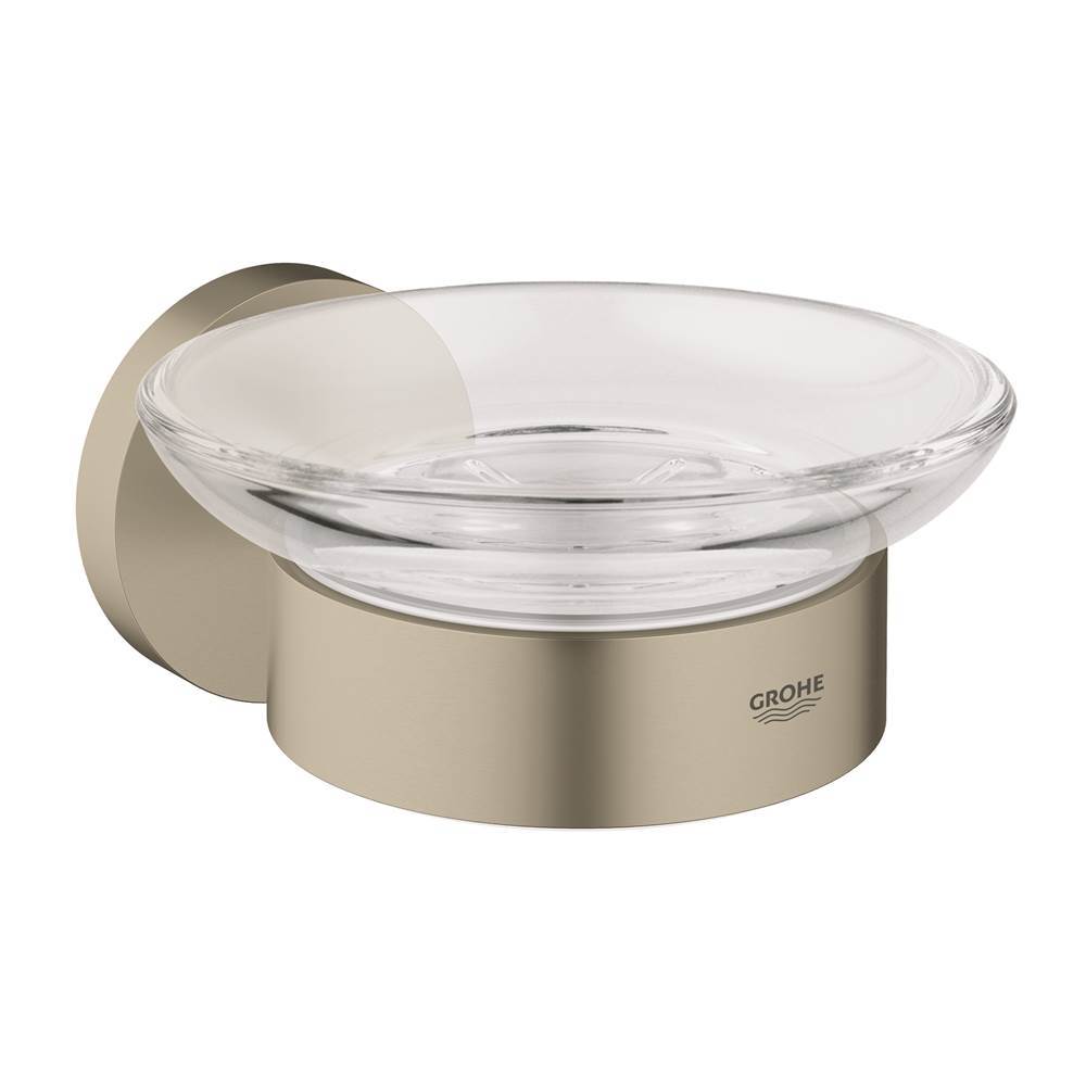 Bathworks ShowroomsGrohe CanadaEssentials Soap Dish with Holder, brushed nickel