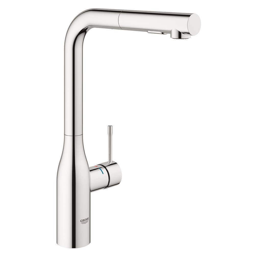 Bathworks ShowroomsGrohe CanadaSingle Handle Pull Out Kitchen Faucet Dual Spray 66 L min 175 gpm