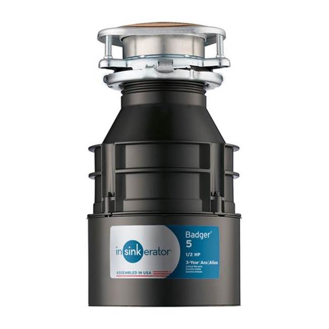 Bathworks ShowroomsInsinkerator CanadaBadger 5 - 1/2 HP Food Waste Disposer - Continuous Feed 79008B-ISE