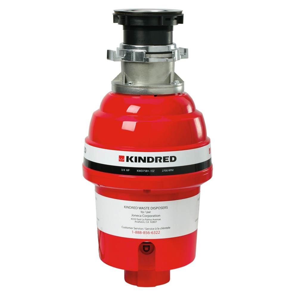Bathworks ShowroomsKindred CanadaWaste Disposer 3/4 Hp Batch Feed