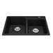 Kindred Canada - MGCM2031-9MBK - Drop In Double Bowl Sinks