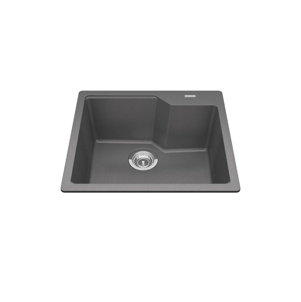 Kindred Canada Drop In Single Bowl Sink Kitchen Sinks item MGSM2022-9SG