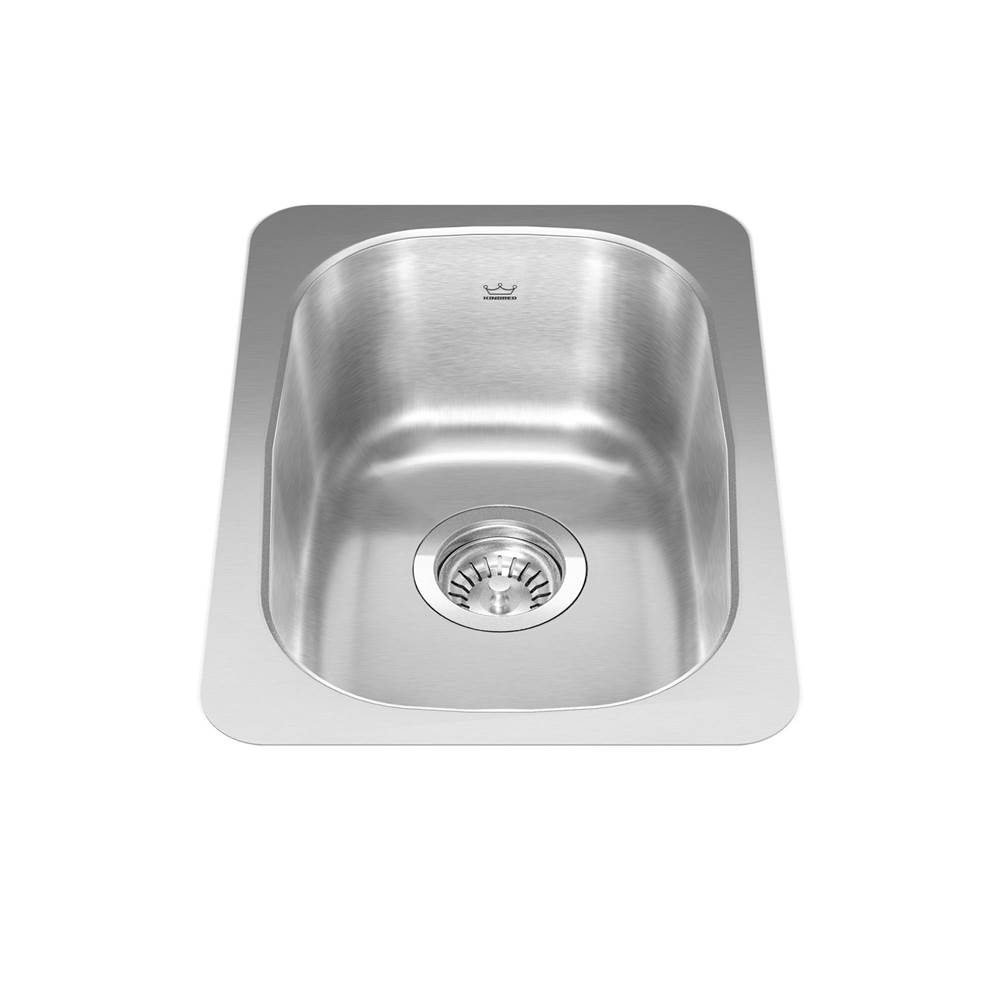 Bathworks ShowroomsKindred CanadaReginox 12.38-in LR x 18.13-in FB Undermount Single Bowl Stainless Steel Hospitality Sink