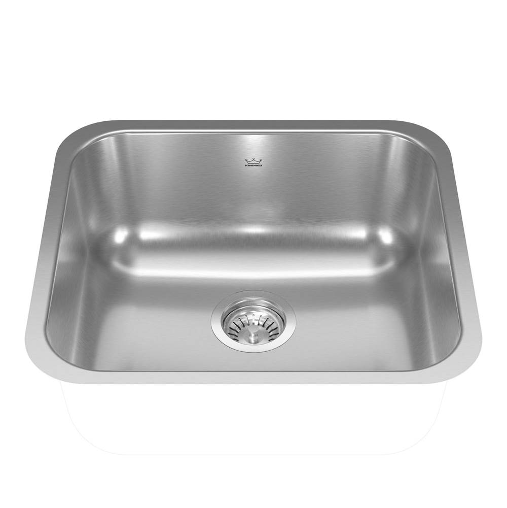 Bathworks ShowroomsKindred CanadaReginox 19.7-in LR x 17.75-in FB Undermount Single Bowl Stainless Steel Kitchen Sink