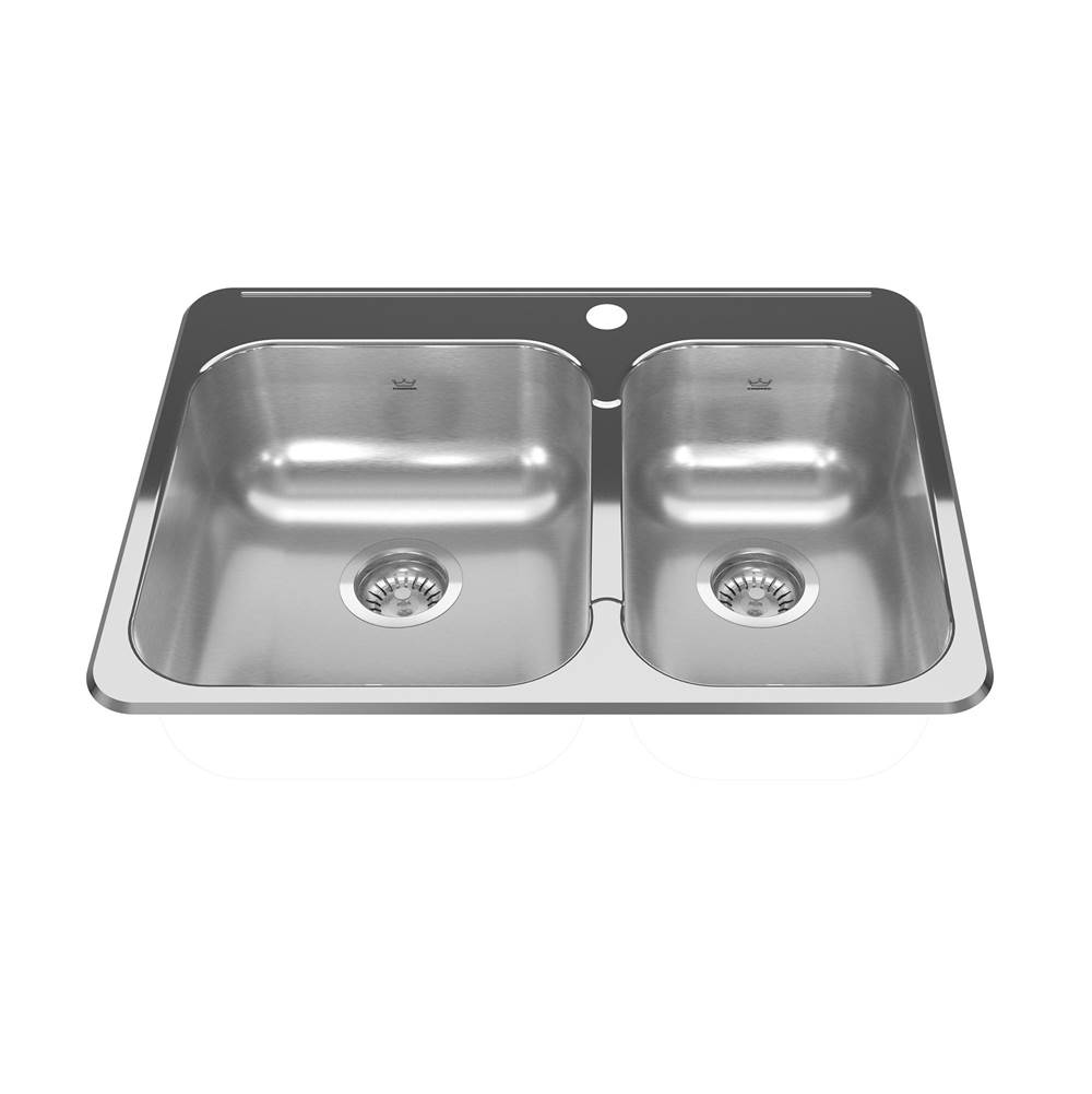 Kindred Canada Drop In Kitchen Sinks item RCL2027R/1