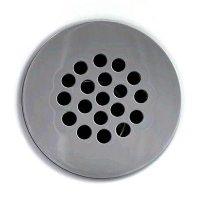Bathworks ShowroomsKaliaDrain Without Overflow Assembly with Grid Surface Chrome
