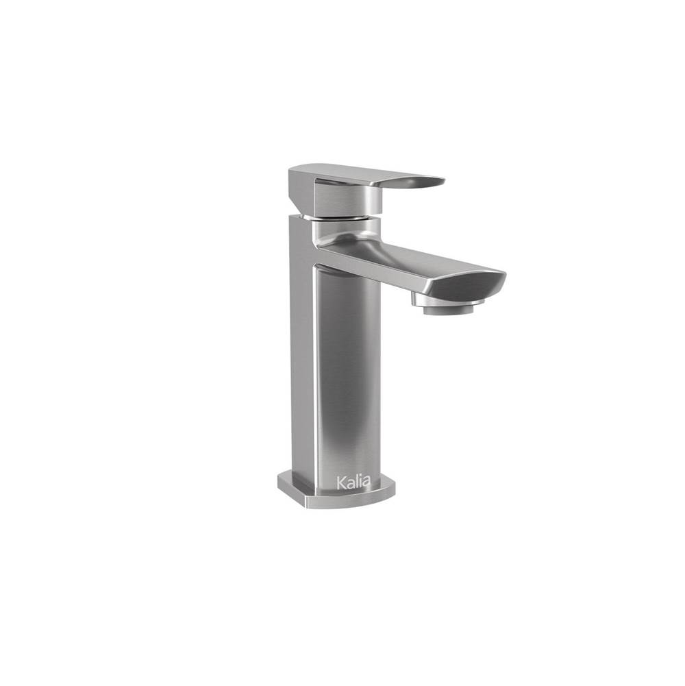 Bathworks ShowroomsKaliaGRAFIK™ Single Hole Lavatory Faucet with Push Drain and Overflow Pure Nickel PVD