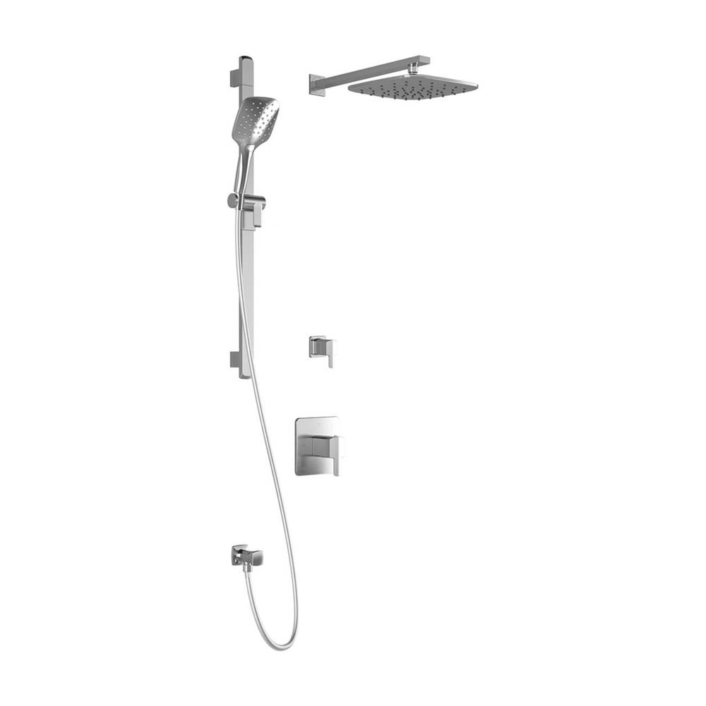 Bathworks ShowroomsKaliaGRAFIK™ T2 PLUS AQUATONIK™ T/P Shower System with Wallarm Chrome