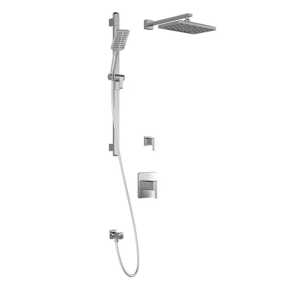 Bathworks ShowroomsKaliaGRAFIK™ T2 PREMIA AQUATONIK™ T/P Shower System with Wallarm Chrome