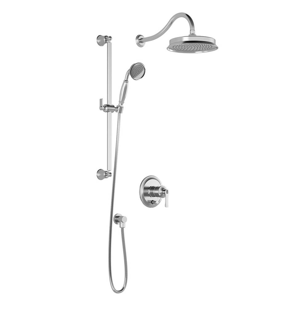 Bathworks ShowroomsKaliaRUSTIK™ PB4 Pressure Balance Shower System Chrome
