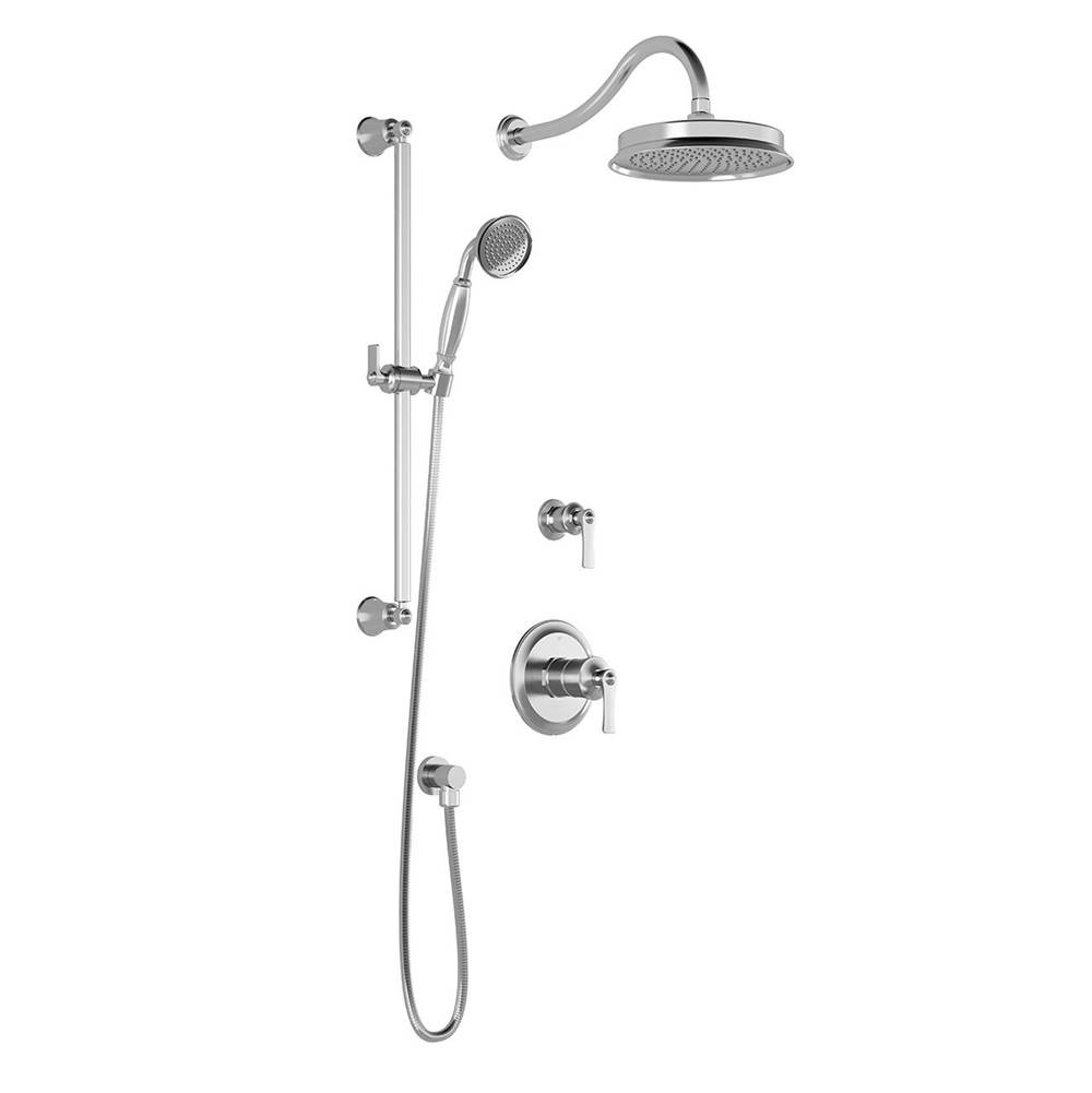 Bathworks ShowroomsKaliaRUSTIK™ TD2 AQUATONIK™ T/P Shower System with Wallarm Chrome